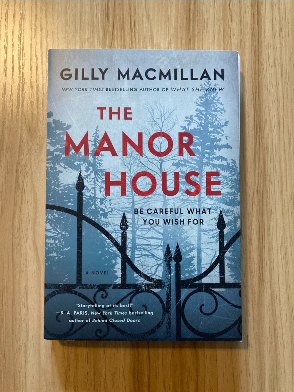 Book - The Manor House